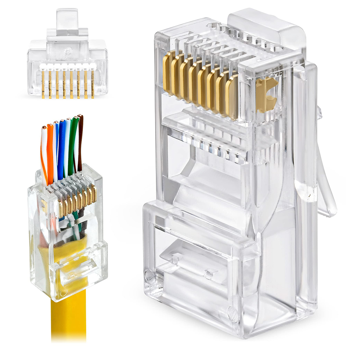 Modular Connectors / Ethernet Connectors, Modular Konnektörler / Ethernet Konnektörleri